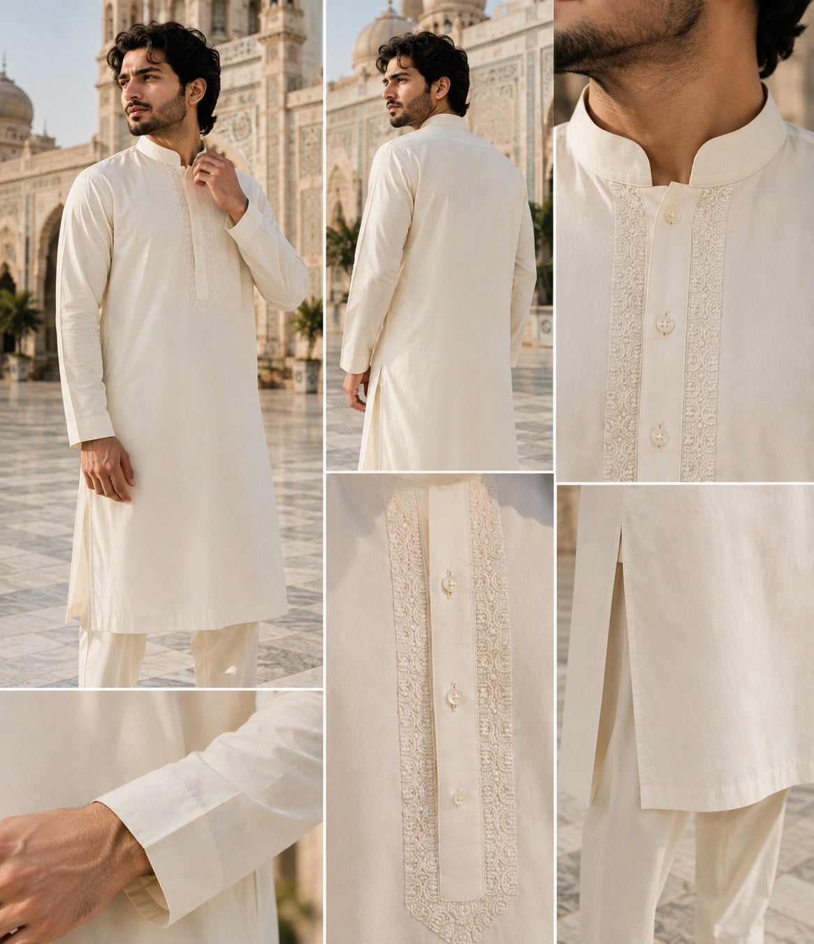 Winter Prestige Embroidered - Arctic CREAM WP-E-03