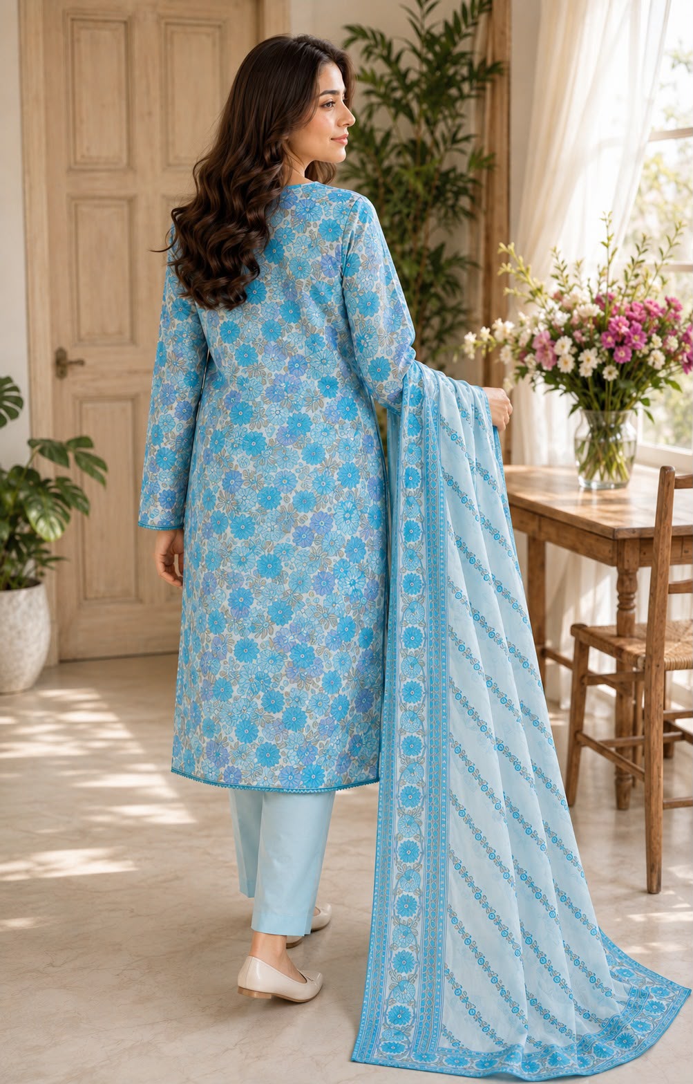 Dilkash Wrinkle Free D-1577-B