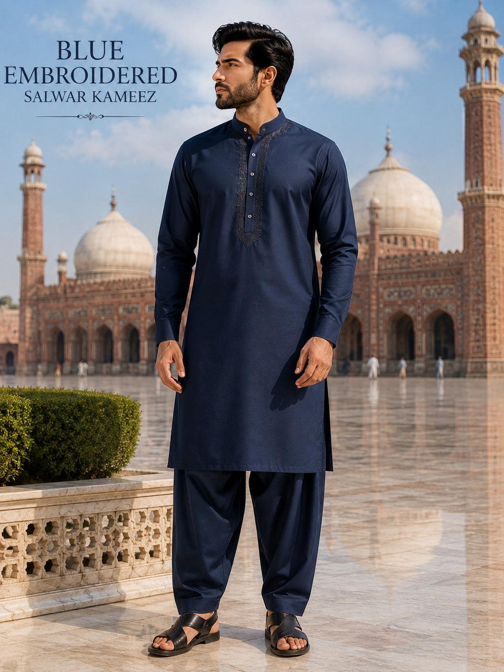 Winter Prestige Embroidered - Arctic Royal Blue WP-E-05