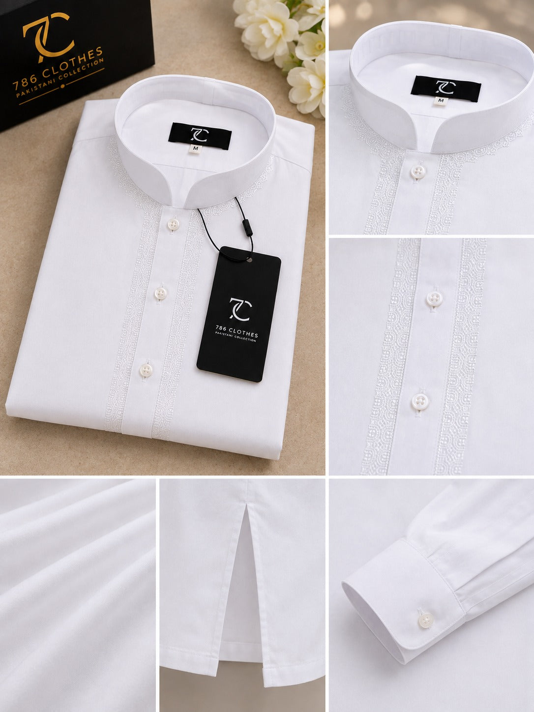 Winter Prestige Embroidered - Arctic White WP-E-01