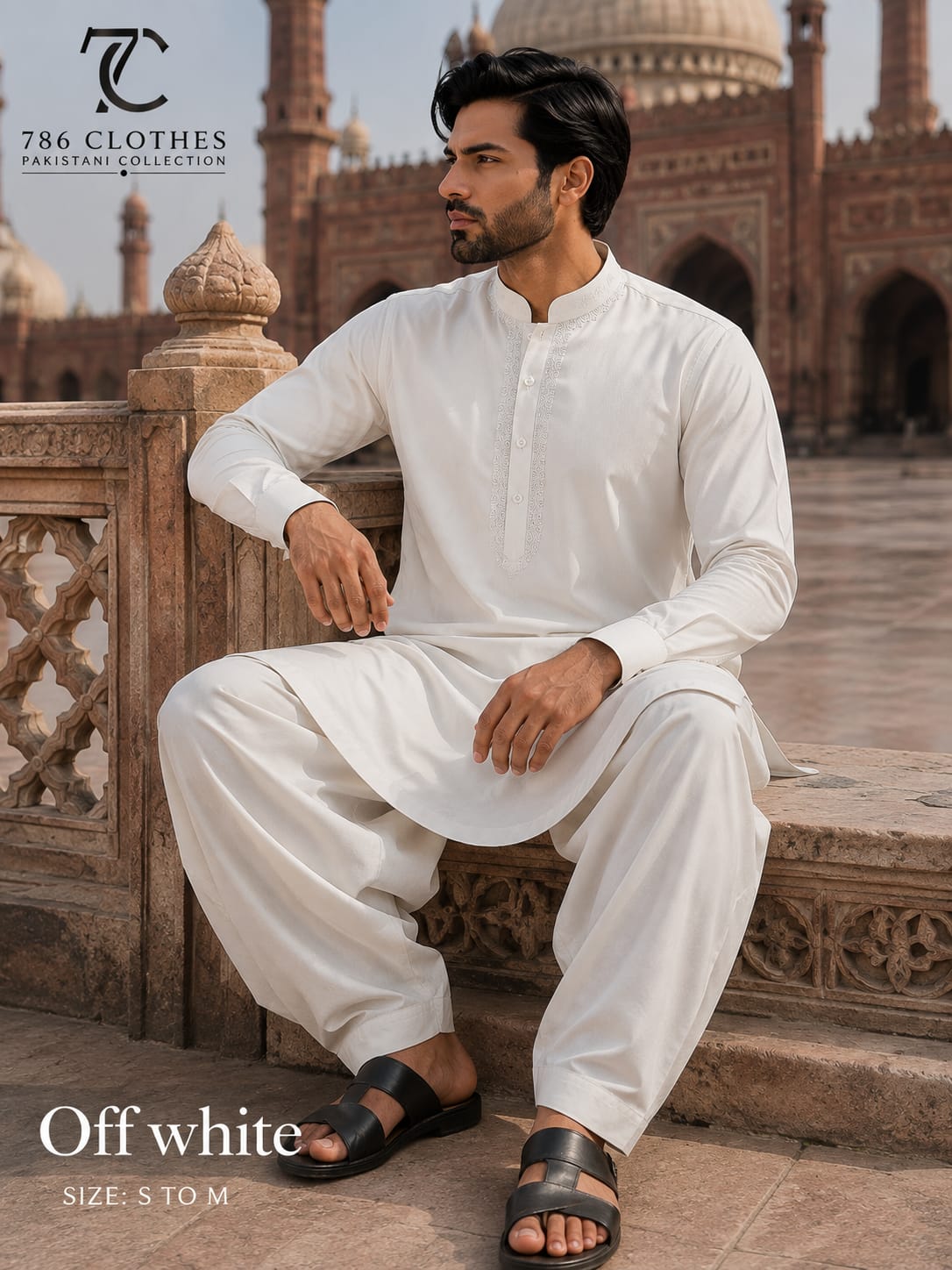 Winter Prestige Embroidered - Arctic OFF WHITE WP-E-04