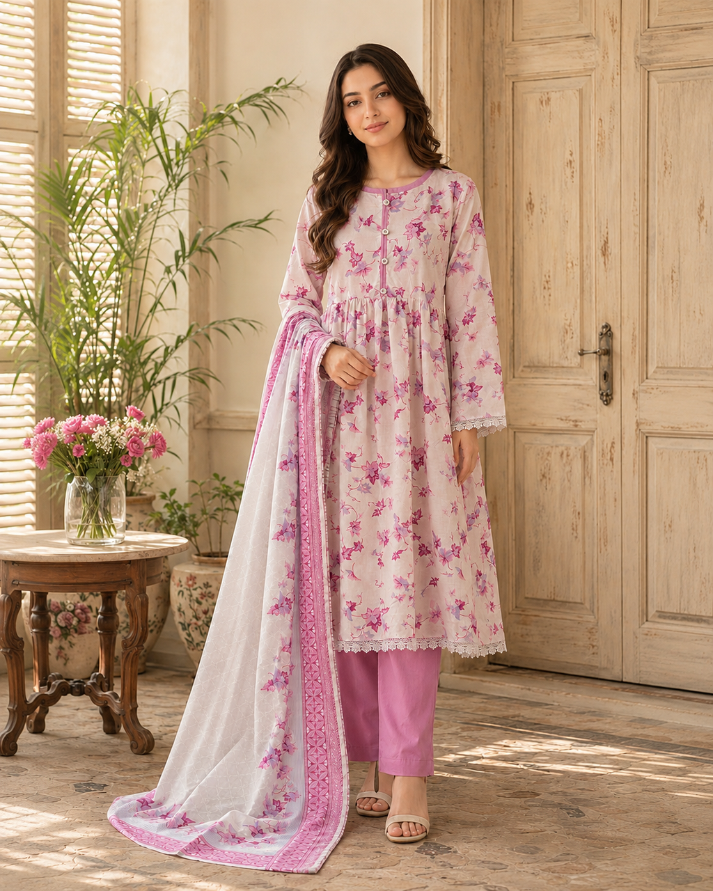Dilkash Wrinkle Free D-1551-F
