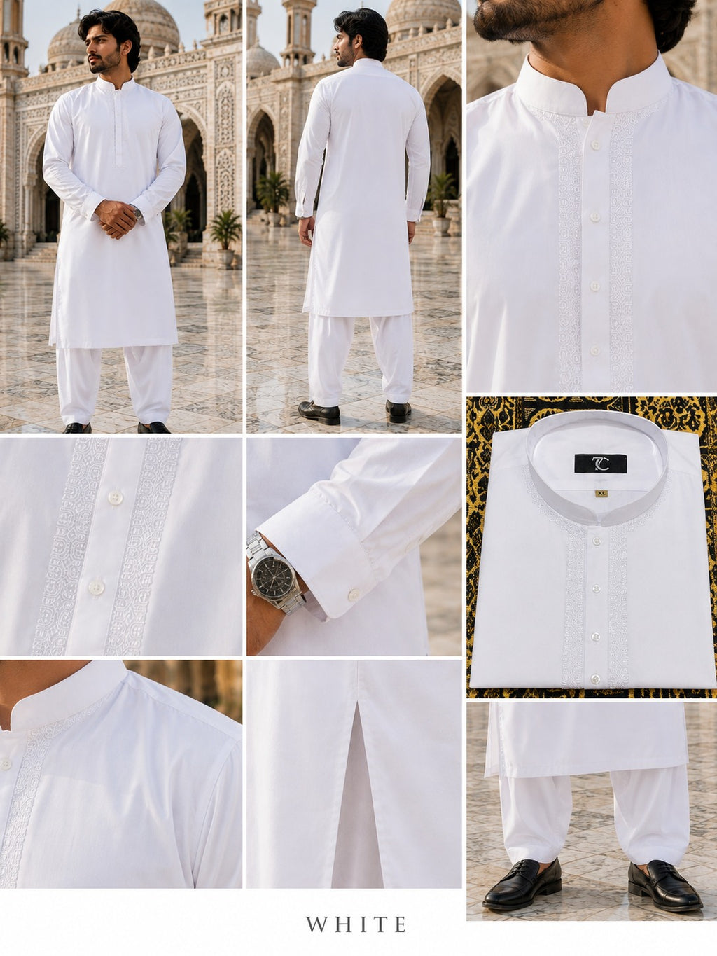 Winter Prestige Embroidered - Arctic White WP-E-01