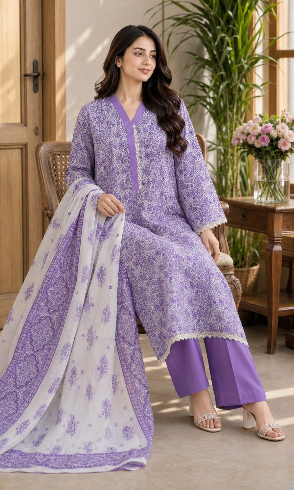 Dilkash Wrinkle Free D-1571-E