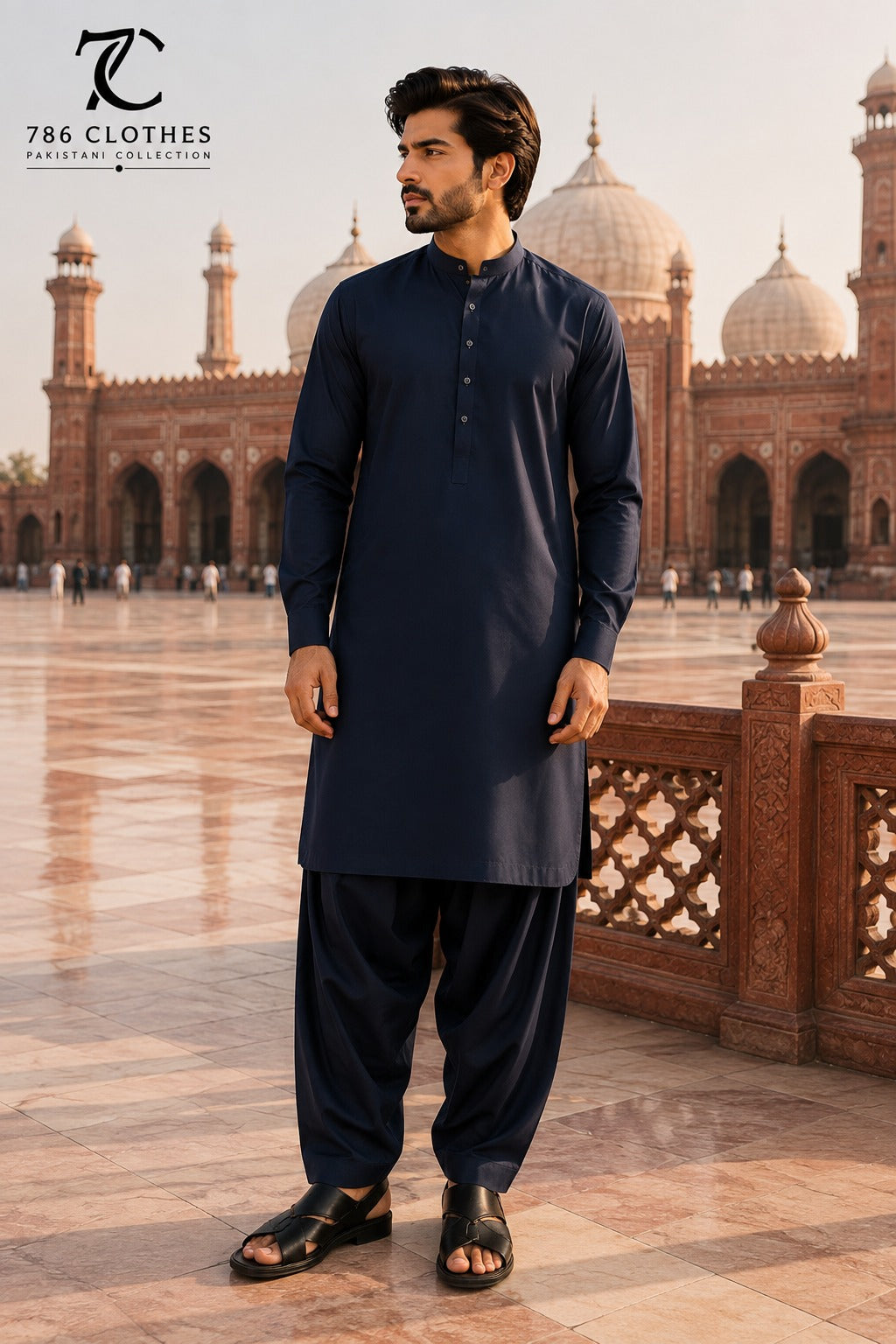 Winter Prestige Plain - Navy Blue WP-P-10