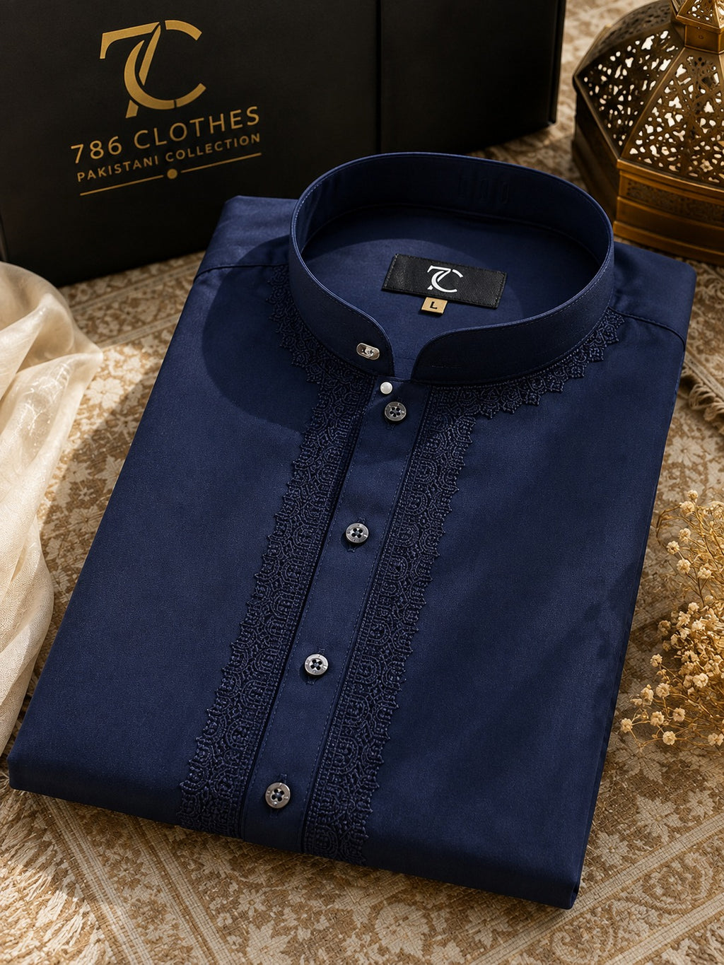 Winter Prestige Embroidered - Arctic Royal Blue WP-E-05