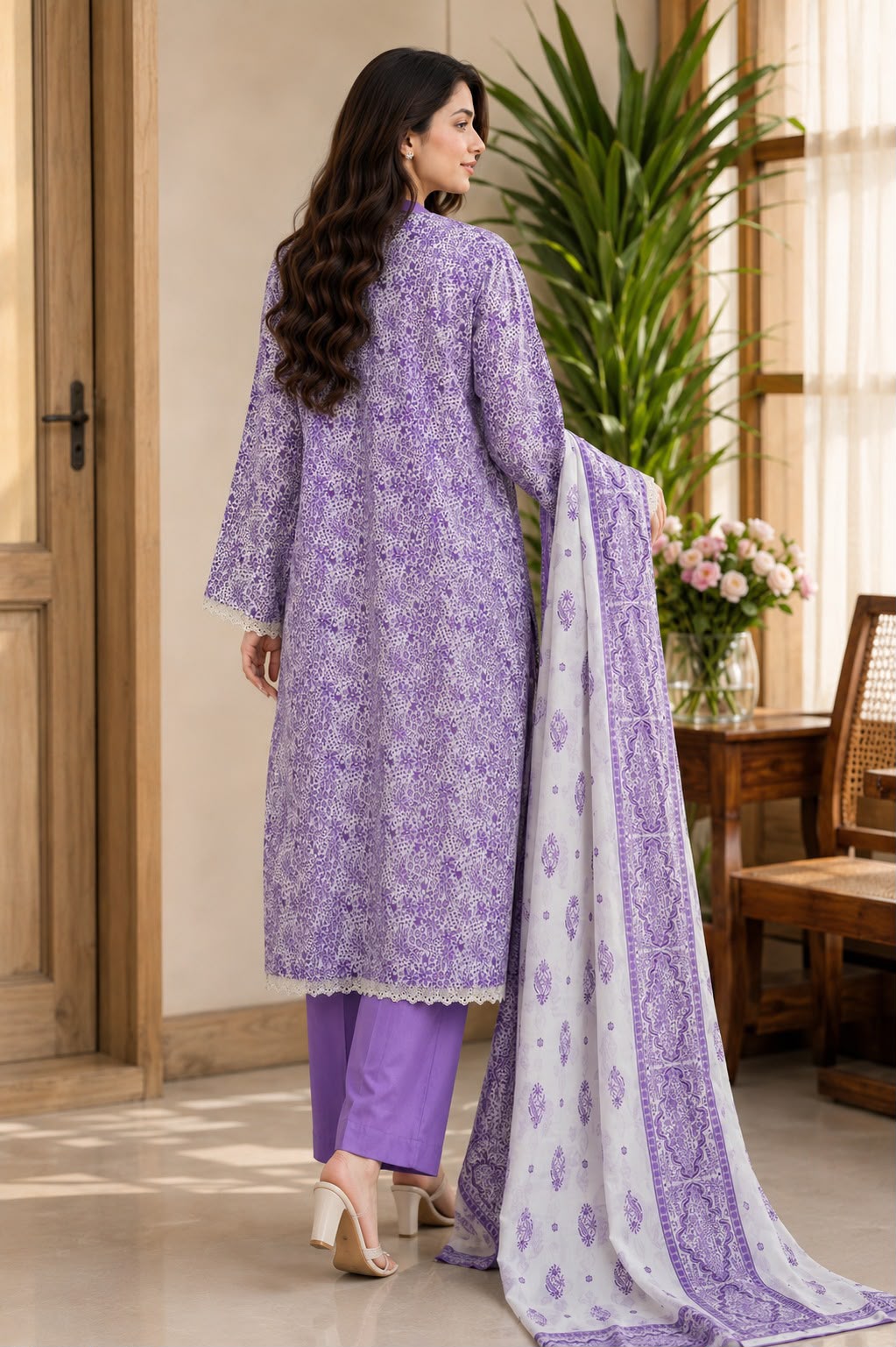 Dilkash Wrinkle Free D-1571-E