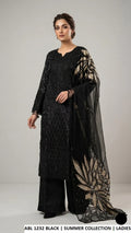 3pc Embroidered Khadi Net Dress ABL 1232 - Ready To Wear