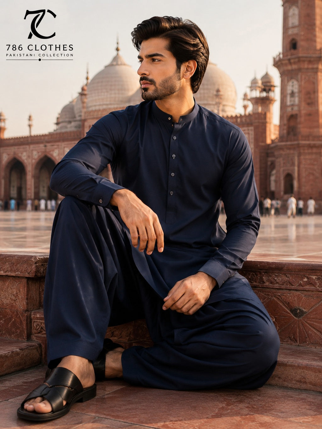 Winter Prestige Plain - Navy Blue WP-P-10