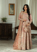 Chiffon Maxi in Blush Pink by Haseens Official