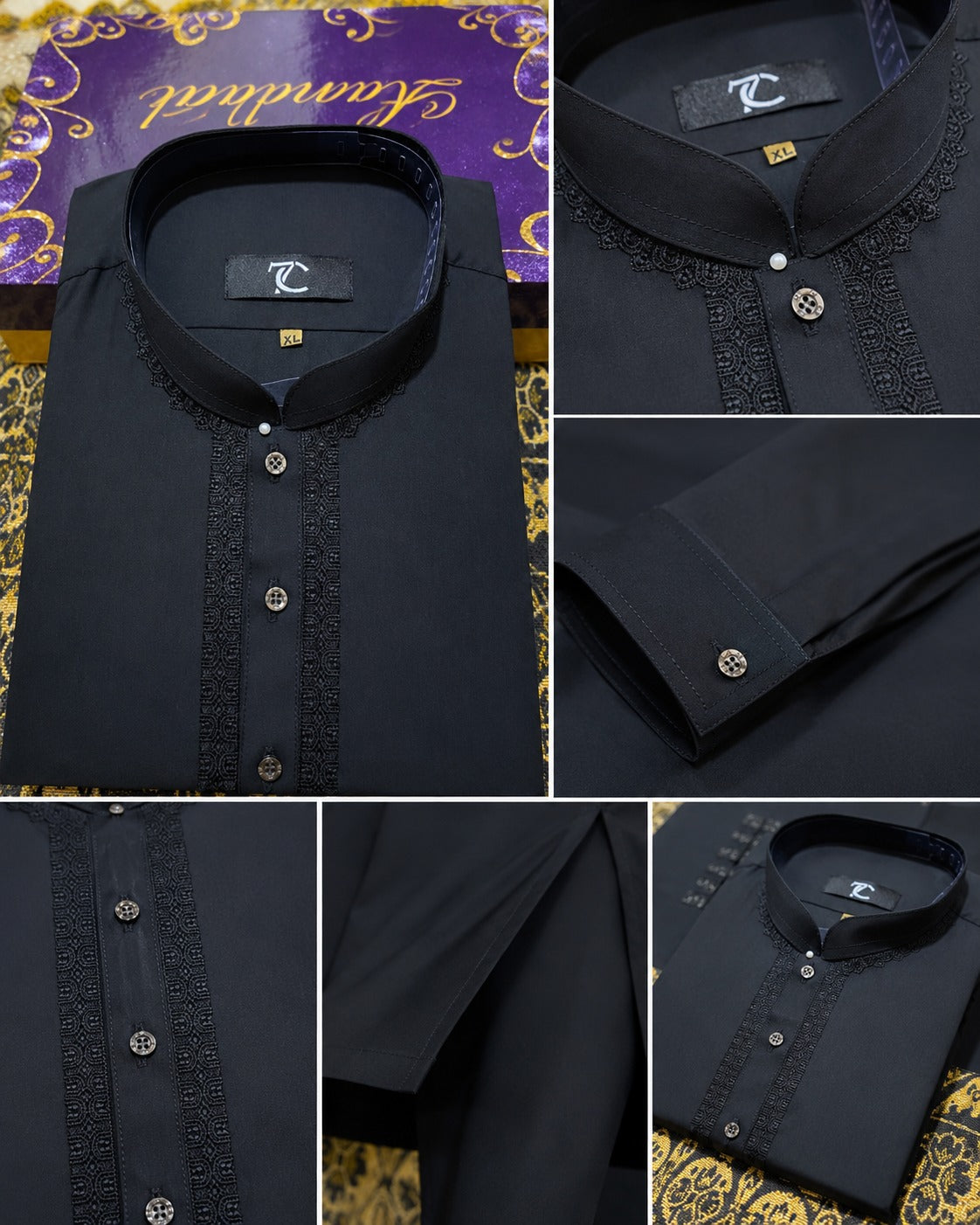 Winter Prestige Embroidered - Arctic BLACK WP-E-02